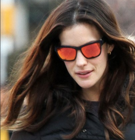 Liv Tyler wearing Oakley Holbrook